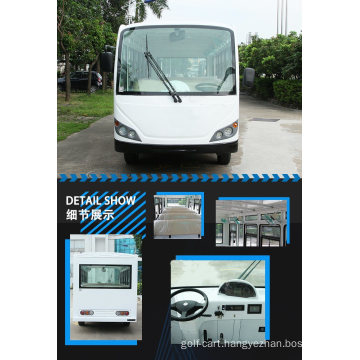 High Quality Electric Passenger Sightseeing Tourist Shuttle Bus Car for Sale